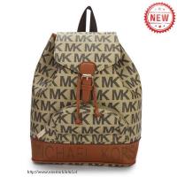 michael kors jet set logo pvc groot beige rugzak Outlet Groningen qzkwy395